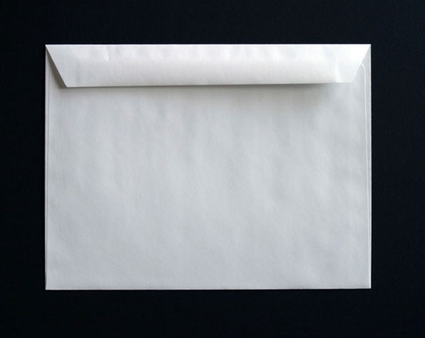 Booklet Envelope Back