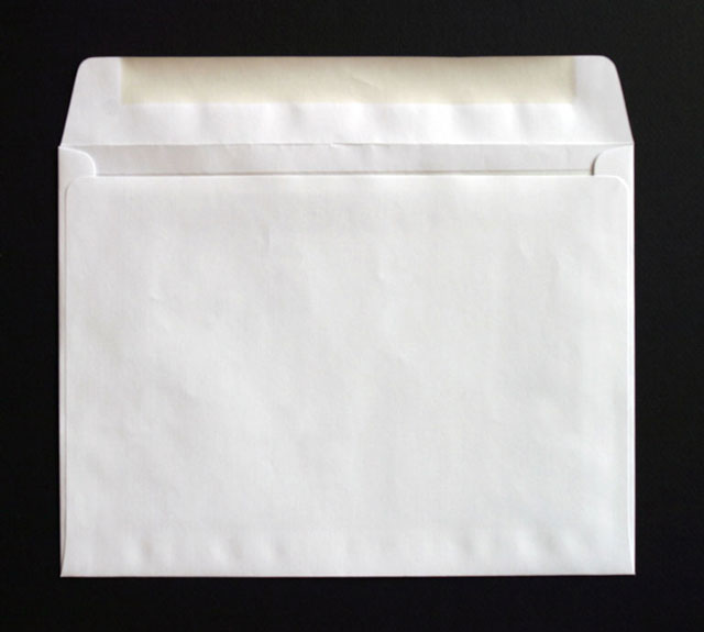 Full View Window Envelope Back