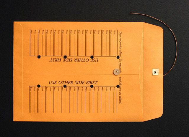 Inter-Office Mail Envelope back